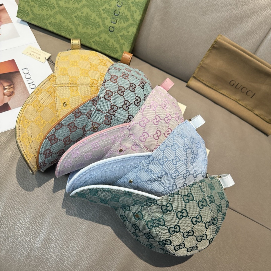 Gucci 구찌 GG 로고 라이트 블루 볼캡 8