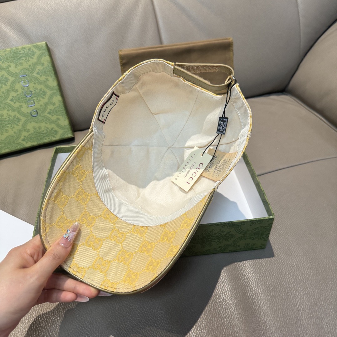 Gucci 구찌 GG 로고 라이트 블루 볼캡 6