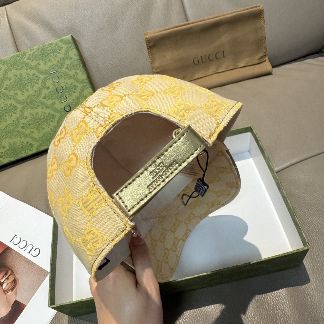 Gucci 구찌 GG 로고 라이트 블루 볼캡 8