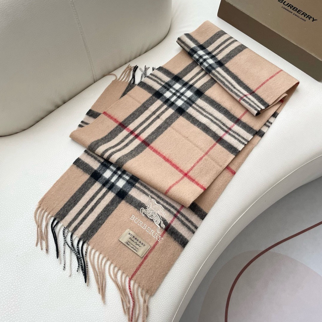 Burberry 버버리 클래식 체크 캐시미어 머플러 8