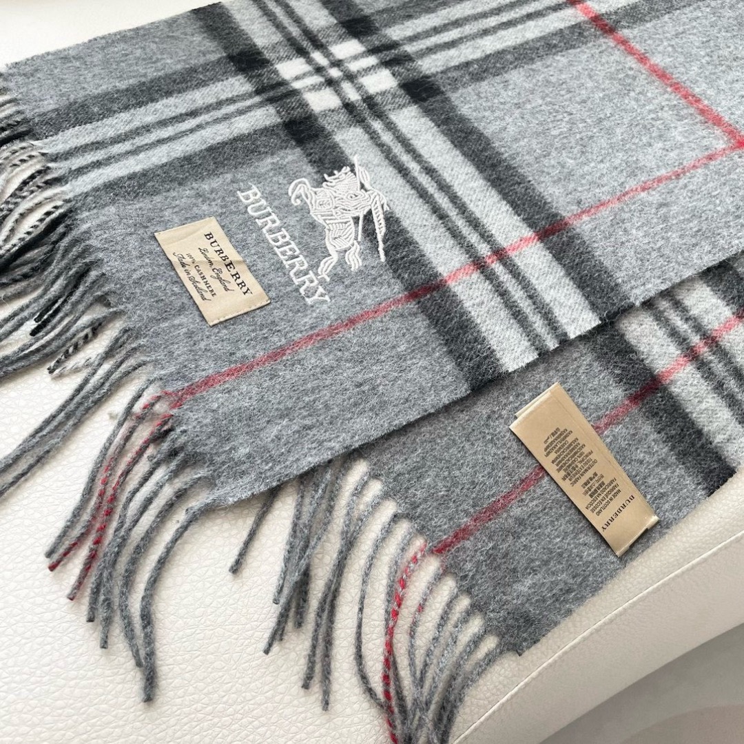 Burberry 버버리 클래식 체크 캐시미어 머플러 9
