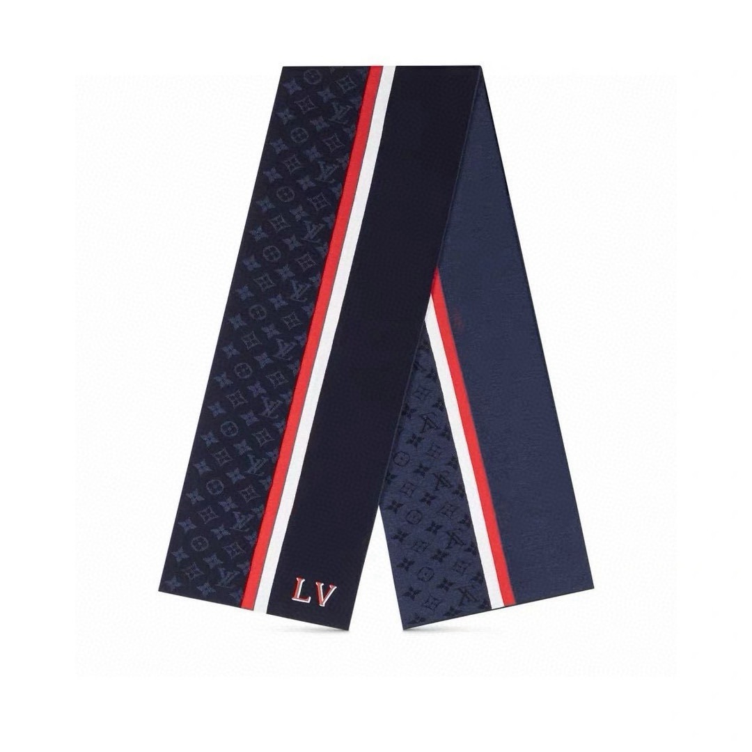 Louis Vuitton 루이비통 모노그램 스트라이프 울 머플러 3