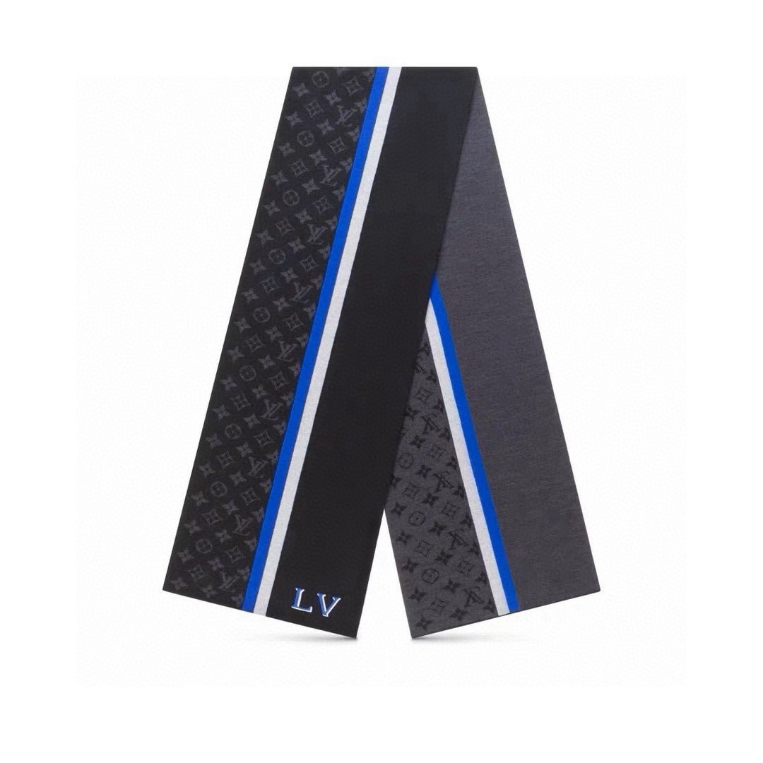 Louis Vuitton 루이비통 모노그램 스트라이프 울 머플러 2