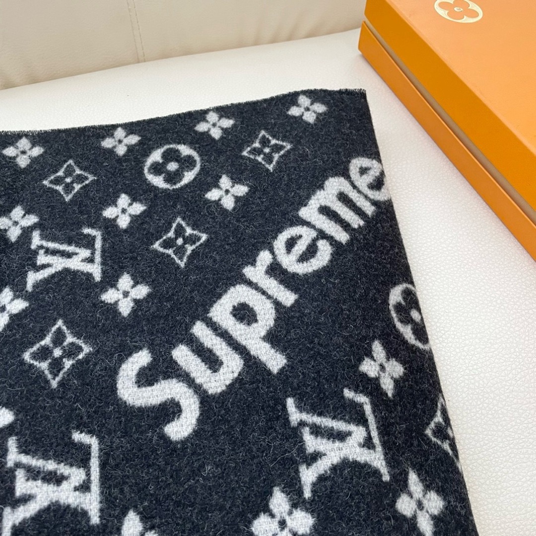 Louis Vuitton Supreme 루이비통 슈프림 모노그램 머플러 8