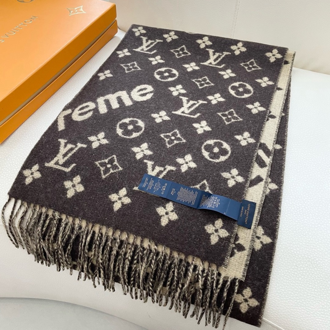 Louis Vuitton Supreme 루이비통 슈프림 모노그램 머플러 3