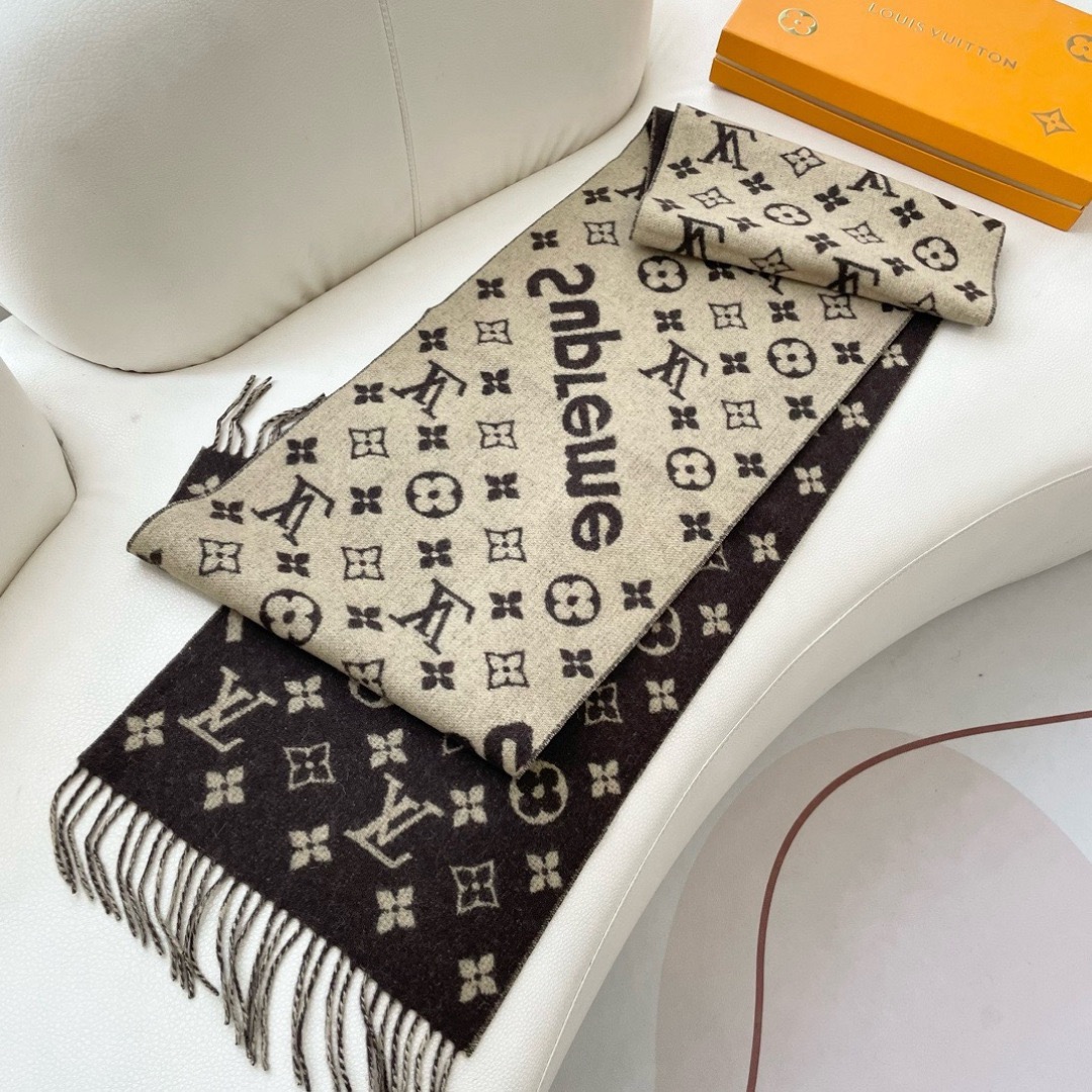 Louis Vuitton Supreme 루이비통 슈프림 모노그램 머플러 6