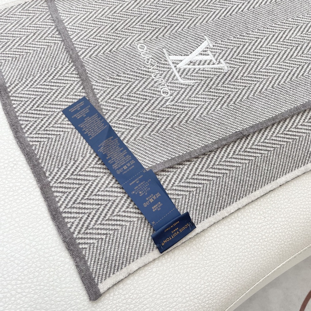 Louis Vuitton 루이비통 헤링본 울 머플러 10
