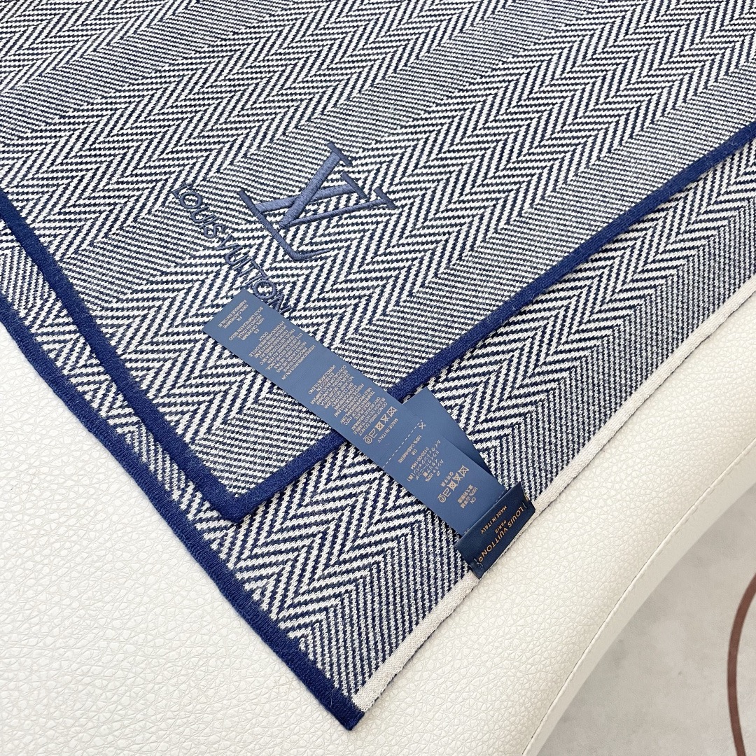 Louis Vuitton 루이비통 헤링본 울 머플러 9