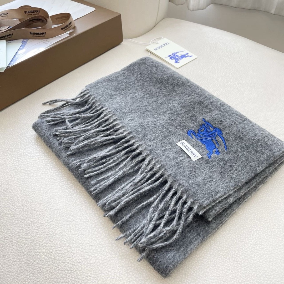 Burberry 버버리 딥 웨이브 클래식 양모 체크 머플러 5