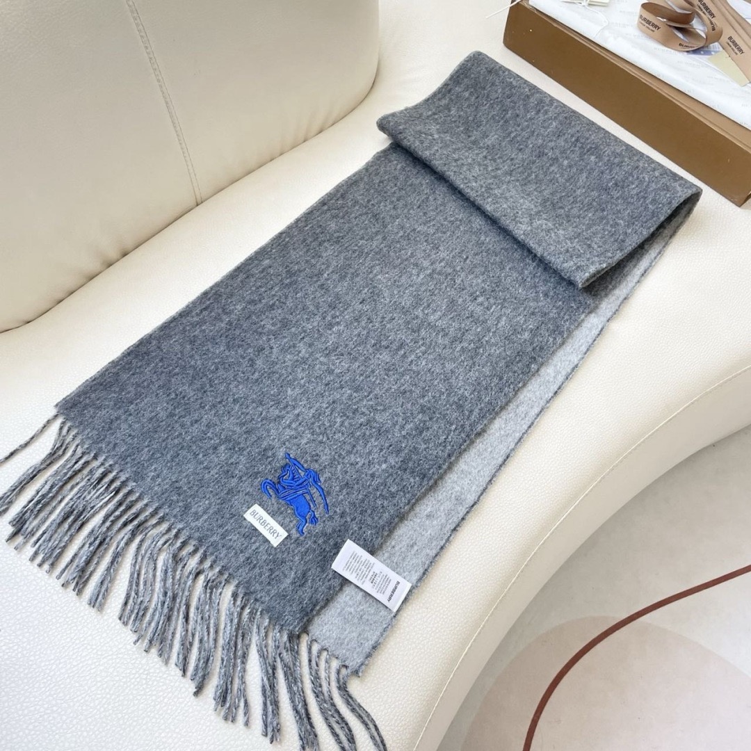 Burberry 버버리 딥 웨이브 클래식 양모 체크 머플러 8