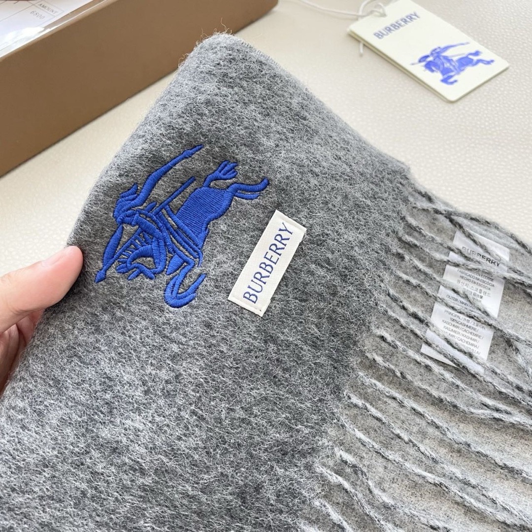 Burberry 버버리 딥 웨이브 클래식 양모 체크 머플러 10