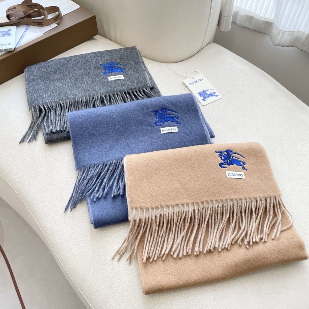 Burberry 버버리 딥 웨이브 클래식 양모 체크 머플러 2