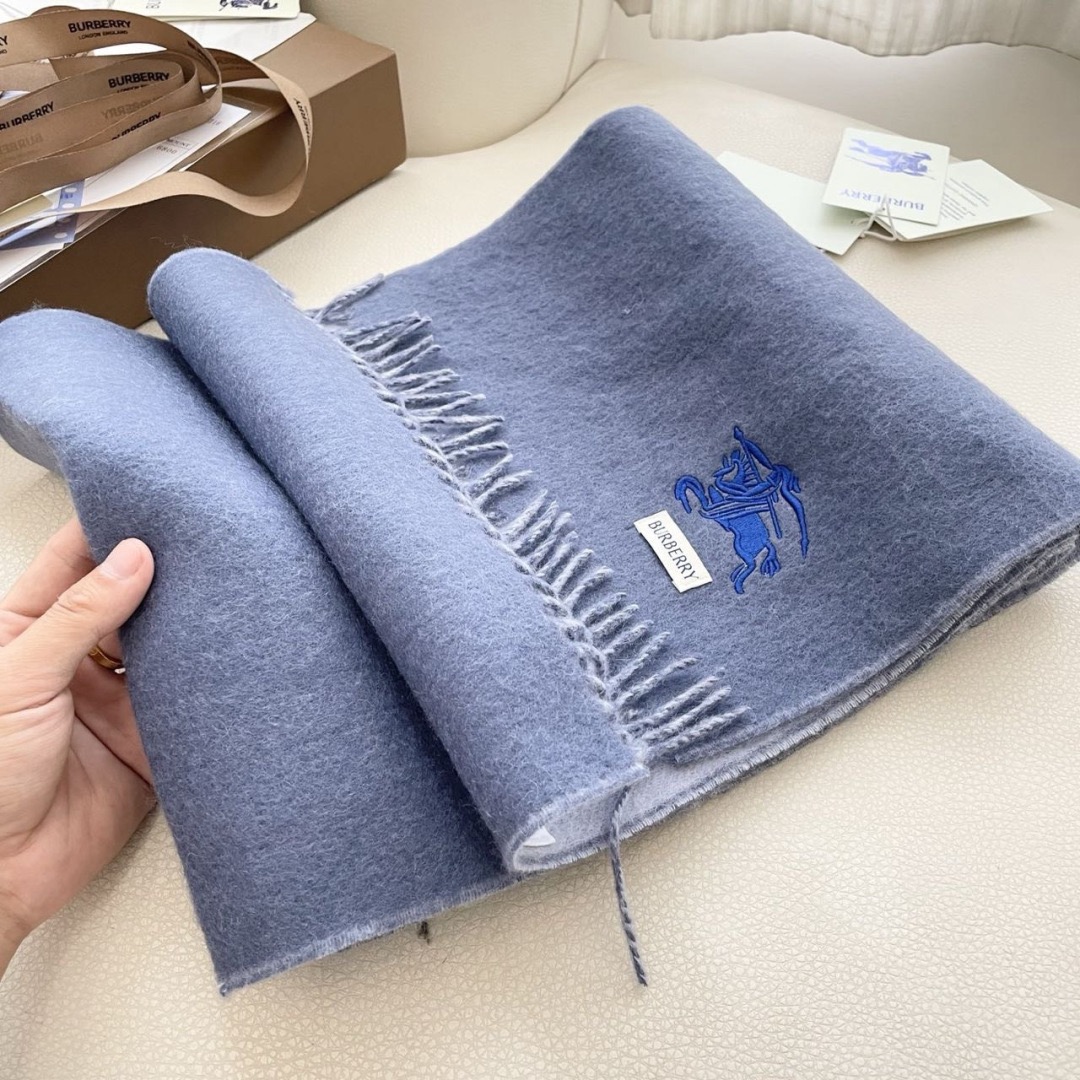 Burberry 버버리 딥 웨이브 클래식 양모 체크 머플러 5