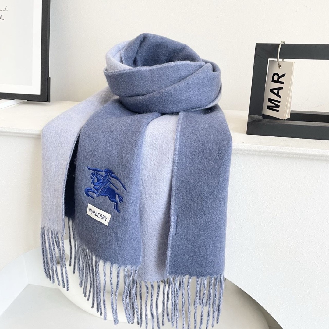 Burberry 버버리 딥 웨이브 클래식 양모 체크 머플러 7