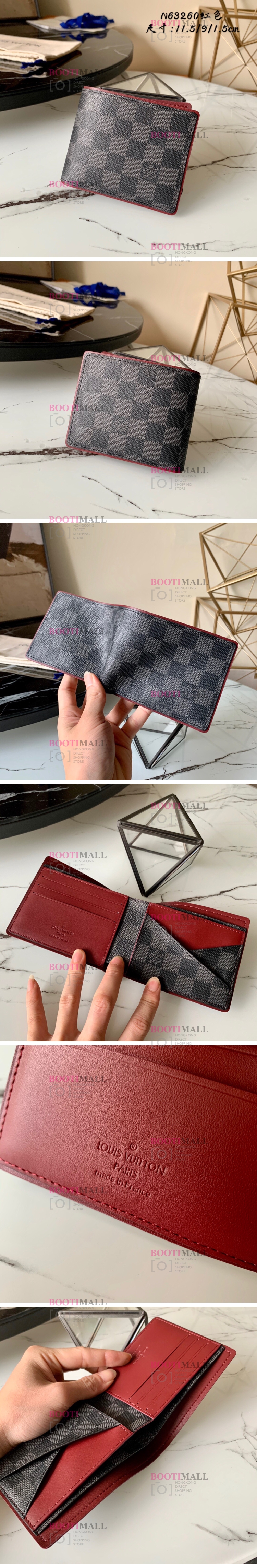 Louis Vuitton 루이비통 2023 다미에 그라파이트 멀티플 월릿 11.5cm N64434 1