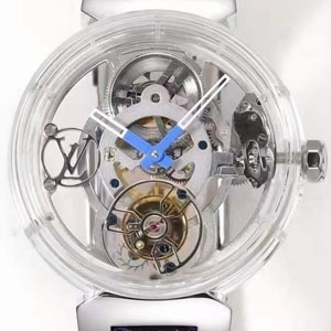 Louis Vuitton 루이비통 Tambour Curve Flying Tourbillon 땅부르 커브 플라잉 투르비용 42mm 
