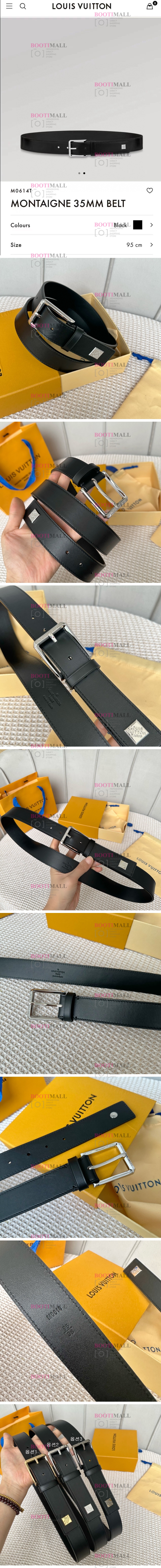 Louis Vuitton 루이비통 2023 벨트 폭 3.5cm (3색) 1