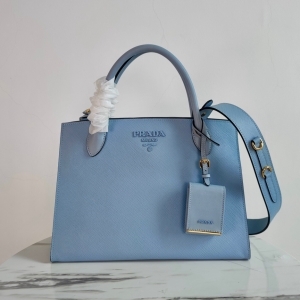 PRADA 프라다 2023 모노크롬 토트백 1BA155 33CM