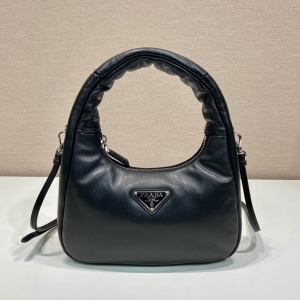 PRADA 프라다 2023 소프트 패딩 나파 가죽 미니백 1BA384 21CM