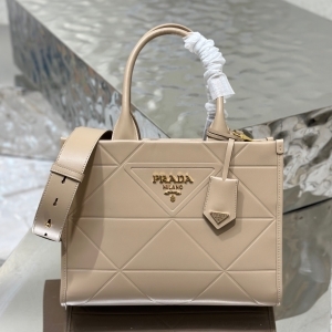 PRADA 프라다 2023 탑 스티칭 심볼백 / / 1BA379 39CM