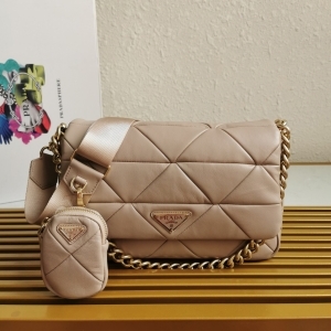 PRADA 프라다 2023 패치워크 숄더백 1BD291 28CM