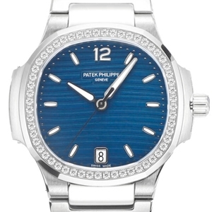 Patek Philippe Nautilus Silver 파텍필립 노틸러스 7118 여성용 워치 35.2mm