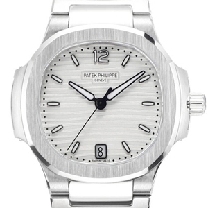 Patek Philippe Nautilus Silver 파텍필립 노틸러스 7118 여성용 워치 35.2mm