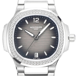 Patek Philippe Nautilus Silver 파텍필립 노틸러스 7118 여성용 워치 35.2mm