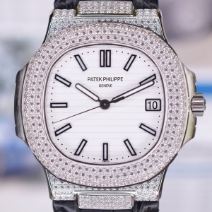 Patek Philippe Nautilis 40y Special Edition ALL Diamond - 파텍필립 노틸러스 40주년기념 올다이아 브레이슬릿 