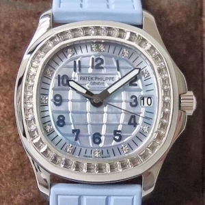 Patek Philippe Aquanaut Lady Watch 파텍필립 아쿠아넛 여성용쿼츠 다이아버젼 