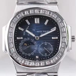  Patek Philippe 파텍필립 Nautilus Moon Phase 파텍필립 노틸러스 문페이즈 스틸밴드 5724