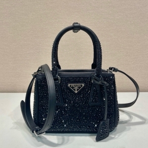 Prada 프라다 2024 갤러리아 새틴 미니 토트백 20CM