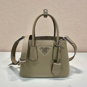 Prada 프라다 2024 더블 사피아노 미니백 25CM