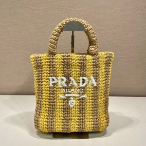Prada 프라다 2023 라피아 스몰 토트백 1BG422 24CM
