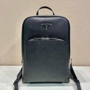 Prada 프라다 2025 사피아노 가죽 백팩 43CM