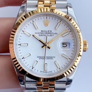 ROLEX Oyster Perpetual DATEJUST/SILVER 로렉스 데이저스트 126233 36mm