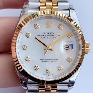 ROLEX Oyster Perpetual DATEJUST/SILVER 로렉스 데이저스트 126233 36mm