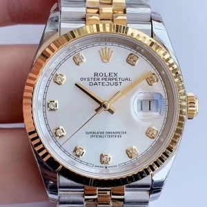 ROLEX Oyster Perpetual DATEJUST/SILVER 로렉스 데이저스트 126233 36mm