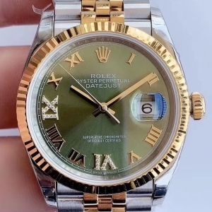 ROLEX Oyster Perpetual DATEJUST/SILVER 로렉스 데이저스트 126233 36mm