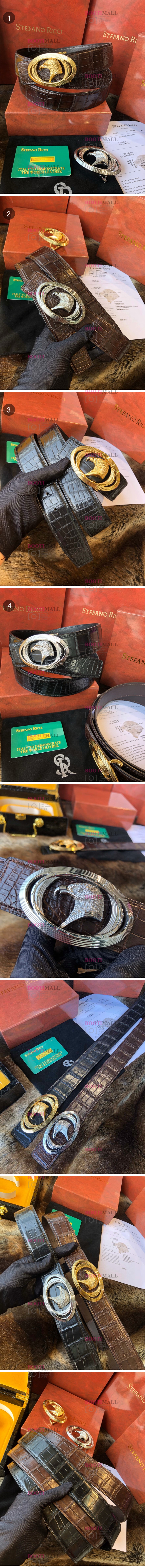 Stefano Ricci 스테파노리치 2024 벨트 폭 3.8cm (4색) (6월) 1