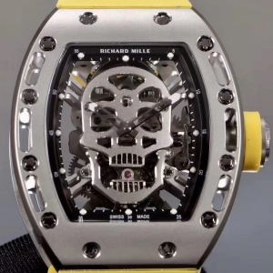 Richard Mille Tourbillon RM052 Skull Watch 리차드밀 뚜리비용 RM052 해골시계 