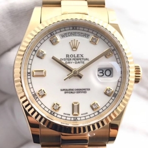 Rolex DAY-DATE II Ref 116264 롤렉스 오이스터 퍼페츄얼 데이데이트 116264 18k 36mm,40mm