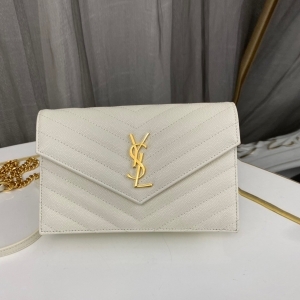 Saint Laurent 생로랑 2023 모노그램 엔벨로프 체인백 393953 19CM
