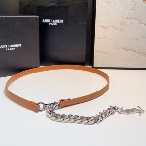 Saint Laurent 생로랑 2023 LADY 벨트 폭 1.5cm (금장,은장)