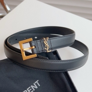 Saint Laurent 생로랑 2024 LADY 벨트 폭 2cm (금장,은장) (10월)