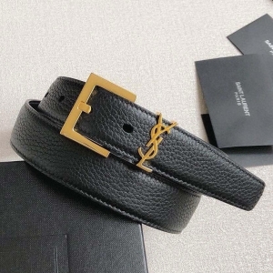 Saint Laurent 생로랑 2024 LADY 벨트 폭 3cm (금장,은장) (11월)