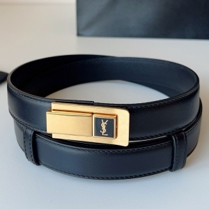 Saint Laurent 생로랑 2024 LADY 벨트 폭 2.5cm (2색) (12월)