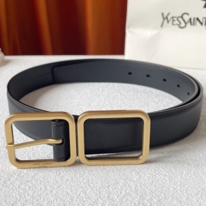 Saint Laurent 생로랑 2023 LADY 벨트 폭 3cm (금장,은장)