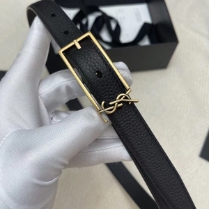 Saint Laurent 생로랑 2023 LADY 벨트 폭 2cm (금장,은장)