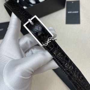 Saint Laurent 생로랑 2023 LADY 벨트 폭 2cm (금장,은장)